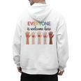 Everyone Is Welcome Here Idaho Teacher Men's Hoodie Back Print, trending gift Everyone Is Welcome Here Idaho Teacher Men's Hoodie Back Print, trending gift