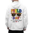 Field Day 2025 Let The Games Begin Kids Boys Girls Teachers Men's Hoodie Back Print, trending gift