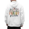 First Grade Teacher Wildflower Back To School Floral Outfits Men's Hoodie Back Print, First Grade Teacher Gifts, trending gift First Grade Teacher Wildflower Back To School Floral Outfits Men's Hoodie Back Print, First Grade Teacher Gifts, trending gift