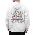 Floral Book a New Chapter Begins Retired Retirement Teacher Men's Hoodie Back Print, trending gift Floral Book a New Chapter Begins Retired Retirement Teacher Men's Hoodie Back Print, trending gift