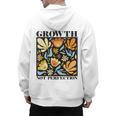 Growth Not Perfection Abstract Florals SPED Teacher Men's Hoodie Back Print, trending gift Growth Not Perfection Abstract Florals SPED Teacher Men's Hoodie Back Print, trending gift