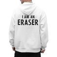 Halloween Teacher Im An Eraser Costume Kids Men Women Men's Hoodie Back Print, trending gift