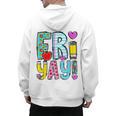 Happy Fri-Yay Friday Lovers Fun Teacher Life FriYay Weekend Men's Hoodie Back Print, trending gift Happy Fri-Yay Friday Lovers Fun Teacher Life FriYay Weekend Men's Hoodie Back Print, trending gift