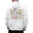 Hello Second Grade Team 2nd Grade Back To School Teacher Kid Men's Hoodie Back Print, 2nd Grade Teacher Gifts, trending gift Hello Second Grade Team 2nd Grade Back To School Teacher Kid Men's Hoodie Back Print, 2nd Grade Teacher Gifts, trending gift