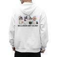 Inclusion Isn't Scary Boo Ghost Halloween Sped Teacher Men's Hoodie Back Print, trending gift Inclusion Isn't Scary Boo Ghost Halloween Sped Teacher Men's Hoodie Back Print, trending gift