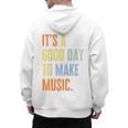 It's A Good Day To Make Music Music Lover Teacher Men's Hoodie Back Print, trending gift It's A Good Day To Make Music Music Lover Teacher Men's Hoodie Back Print, trending gift