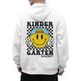Kindergarten Teacher Hippie Smile Face Back School Men's Hoodie Back Print, trending gift Kindergarten Teacher Hippie Smile Face Back School Men's Hoodie Back Print, trending gift