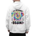 Let The Games Field Day Begin Tie Dye Adults Teacher Kids Men's Hoodie Back Print, trending gift Let The Games Field Day Begin Tie Dye Adults Teacher Kids Men's Hoodie Back Print, trending gift