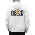 Lightning Pencil Rock'n Roll ABCD Teacher Back To School Kid Men's Hoodie Back Print, trending gift Lightning Pencil Rock'n Roll ABCD Teacher Back To School Kid Men's Hoodie Back Print, trending gift