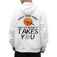 Make Mark Paintbrush International Dot Day Art Teacher Men's Hoodie Back Print, trending gift Make Mark Paintbrush International Dot Day Art Teacher Men's Hoodie Back Print, trending gift