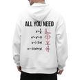 Math Graphs Mathematics Math Teacher Men's Hoodie Back Print, trending gift Math Graphs Mathematics Math Teacher Men's Hoodie Back Print, trending gift