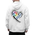 Para Heart Teacher Paraprofessional Paraeducator Men Women Men's Hoodie Back Print, trending gift
