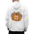 Pi Day Pumpkin Pi Math Teacher Halloween Costume Men's Hoodie Back Print, trending gift Pi Day Pumpkin Pi Math Teacher Halloween Costume Men's Hoodie Back Print, trending gift