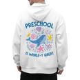 Preschool Is Whale-y Great Preschool Teacher Men's Hoodie Back Print, trending gift Preschool Is Whale-y Great Preschool Teacher Men's Hoodie Back Print, trending gift
