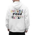 Read Children's Books Teacher Men's Hoodie Back Print, trending gift