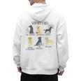 Science Labs Dogs Labrador Retriever Science Teacher Men's Hoodie Back Print, Science Teacher Gifts, trending gift