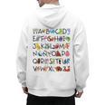 SPANISH ALPHABET MAESTRA SPANISH TEACHER Men's Hoodie Back Print, trending gift SPANISH ALPHABET MAESTRA SPANISH TEACHER Men's Hoodie Back Print, trending gift
