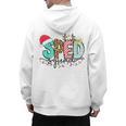 SPED Squad Special Education Teacher Autism Christmas Women Men's Hoodie Back Print, trending gift