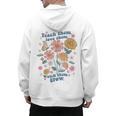 Teach Them Love Them Watch Them Grow Retro Teacher Floral Men's Hoodie Back Print, trending gift Teach Them Love Them Watch Them Grow Retro Teacher Floral Men's Hoodie Back Print, trending gift