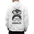 Teacher Para Life Tee Paraprofessional Cute Messy Bun Men's Hoodie Back Print, trending gift Teacher Para Life Tee Paraprofessional Cute Messy Bun Men's Hoodie Back Print, trending gift