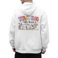 Teaching My Little Boos Teacher Ghost Teacher Halloween For Men Women Kids Men's Hoodie Back Print, trending gift
