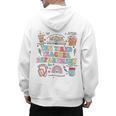 The Tired Teachers Department Retro Groovy Back To School Men's Hoodie Back Print, trending gift The Tired Teachers Department Retro Groovy Back To School Men's Hoodie Back Print, trending gift