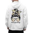 History Teacher Messy Bun Life Hair Glasses Men's Hoodie Back Print, History Teacher Gifts, trending gift History Teacher Messy Bun Life Hair Glasses Men's Hoodie Back Print, History Teacher Gifts, trending gift