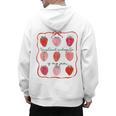 Transitional Kindergarten Is My Jam Strawberry TK Teacher Men's Hoodie Back Print, trending gift