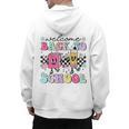 Welcome Back To School 2024 Teachers Students First Day Men's Hoodie Back Print, trending gift