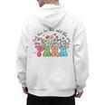 Wildflower Para Floral Paraprofessional Paraeducator Teacher Men's Hoodie Back Print, trending gift