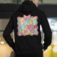 100 Days Of School Preppy 100th Day Of School Teacher Kids Men's Hoodie Back Print, funny gift