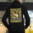 100th Day Of School Teacher Monkey Pun Banana For Men Women Girls Kids Men's Hoodie Back Print, funny gift