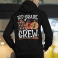 1st Grade Boo Crew Cute Ghost Halloween Teacher Kids Men's Hoodie Back Print, funny gift 1st Grade Boo Crew Cute Ghost Halloween Teacher Kids Men's Hoodie Back Print, funny gift