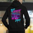 1st Grade Is My Jam Vintage 80s 80's Teacher Student Retro Men's Hoodie Back Print, funny gift 1st Grade Is My Jam Vintage 80s 80's Teacher Student Retro Men's Hoodie Back Print, funny gift