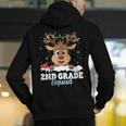 2nd Grade Teacher Christmas Second Grade Squad Reindeer Xmas For Men Women Kids Men's Hoodie Back Print, 2nd Grade Teacher Hoodies, funny gift
