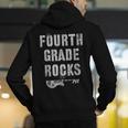 4th GRADE Rocks Teacher Rockstars I Teach Ready To Rock Men's Hoodie Back Print, 4th Grade Teacher Hoodies, funny gift