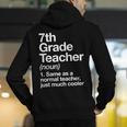 7th Grade Teacher Definition Back To School First Day Men's Hoodie Back Print, First Grade Teacher Hoodies, funny gift 7th Grade Teacher Definition Back To School First Day Men's Hoodie Back Print, First Grade Teacher Hoodies, funny gift