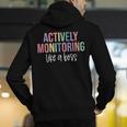Actively Monitoring Like A Boss Shirt State Testing Teacher Men's Hoodie Back Print, funny gift Actively Monitoring Like A Boss Shirt State Testing Teacher Men's Hoodie Back Print, funny gift