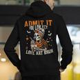 Admit It You Low Key Love Art Bruh Halloween Art Teacher Men's Hoodie Back Print, funny gift Admit It You Low Key Love Art Bruh Halloween Art Teacher Men's Hoodie Back Print, funny gift