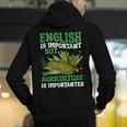 AG Teacher English Is Important But Agriculture Teacher Men's Hoodie Back Print, English Teacher Hoodies, funny gift AG Teacher English Is Important But Agriculture Teacher Men's Hoodie Back Print, English Teacher Hoodies, funny gift