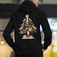 Art Christmas Tree Merry Christmas Artist Art Teacher Men's Hoodie Back Print, funny gift Art Christmas Tree Merry Christmas Artist Art Teacher Men's Hoodie Back Print, funny gift
