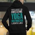 This Is What An Awesome Yoga Instructor Yoga Teacher Men's Hoodie Back Print, funny gift This Is What An Awesome Yoga Instructor Yoga Teacher Men's Hoodie Back Print, funny gift