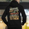 Back To School Dinosaur Social Studies Teacher Student Men's Hoodie Back Print, funny gift Back To School Dinosaur Social Studies Teacher Student Men's Hoodie Back Print, funny gift