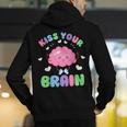 Back To School Kiss Your Brain Cute Teacher Appreciation Men's Hoodie Back Print, funny gift Back To School Kiss Your Brain Cute Teacher Appreciation Men's Hoodie Back Print, funny gift
