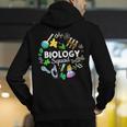 Biology Squad Science Teacher Student Biologist Men's Hoodie Back Print, Science Teacher Hoodies, funny gift