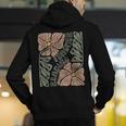 Boho Floral Reading Teacher Retro Reading Specialist Wildfl Men's Hoodie Back Print, funny gift