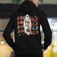Booooks Ghost Halloween Groovy Vintage Teacher Book Reading Men's Hoodie Back Print, Groovy Teacher Hoodies, funny gift Booooks Ghost Halloween Groovy Vintage Teacher Book Reading Men's Hoodie Back Print, Groovy Teacher Hoodies, funny gift