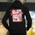 Bow Strawberry Kindergarten Is My Jam Teacher Kinder Team Men's Hoodie Back Print, funny gift