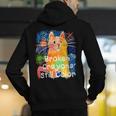 Broken Crayons Still Color Cat Teacher Men's Hoodie Back Print, funny gift Broken Crayons Still Color Cat Teacher Men's Hoodie Back Print, funny gift
