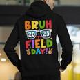 Bruh It's Field Day Teacher Boys Girls Kids Field Day 2025 Men's Hoodie Back Print, funny gift